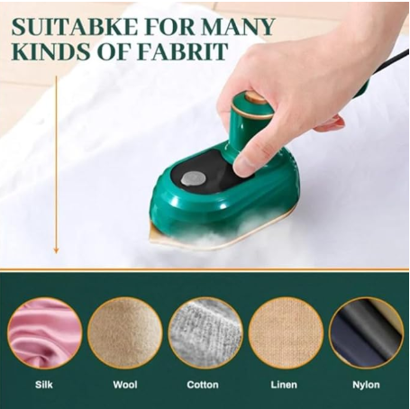♨️✨ Mini Plancha de Vapor Portátil 360° – Ropa Impecable Donde Estés
