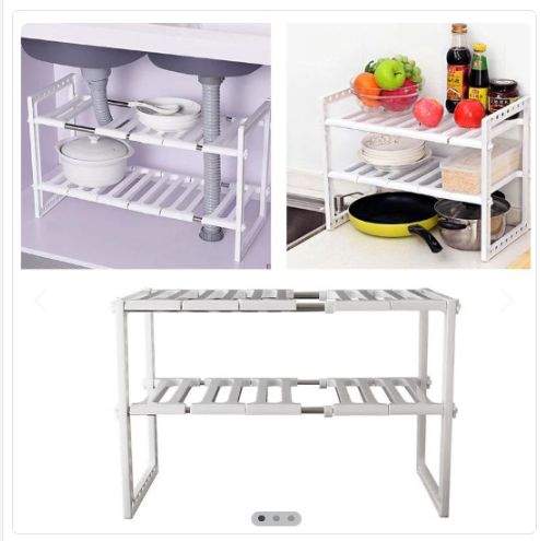 🏠 Organizador Expandible 2 Niveles