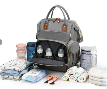 🎒👶 Pañalera Multifuncional con Cambiador Integrado