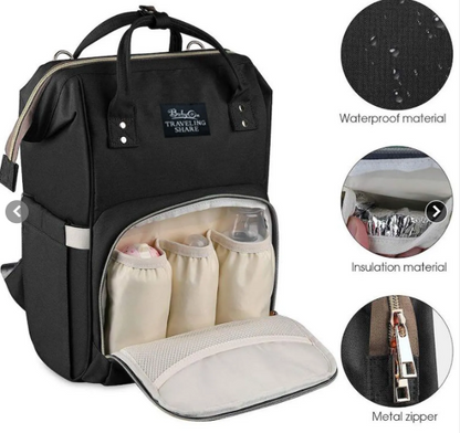 🎒👶 Pañalera Multifuncional con Cambiador Integrado