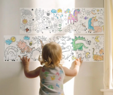 🎨👶 Rollo de Papel para Colorear – Creatividad sin Límites