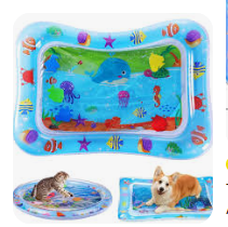 🌊✨ Tapete Inflable Acuático Sensorial – Diversión para Bebés y Mascotas