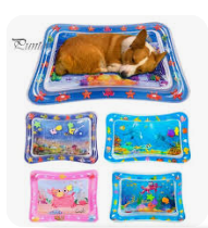 🌊✨ Tapete Inflable Acuático Sensorial – Diversión para Bebés y Mascotas
